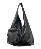 無印良品ムジルシリョウヒン）の古着「植物由来の原料を使ったワンショルダーバッグ」｜ブラック