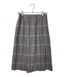 Burberry's（バーバリー）の古着「チェックスカート」｜グレー