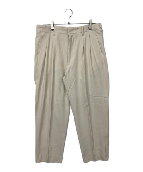 STEVEN ALAN（スティーブンアラン）STEVEN ALAN (スティーブンアラン) P/R/PU OX 2PLEATED PANTS ベージュ サイズ:XLの古着・服飾アイテム
