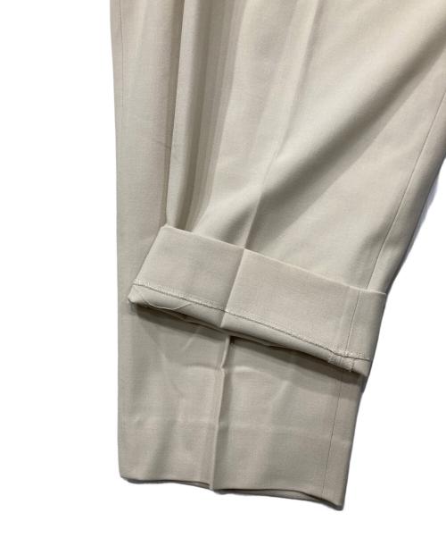 STEVEN ALAN（スティーブンアラン）STEVEN ALAN (スティーブンアラン) P/R/PU OX 2PLEATED PANTS ベージュ サイズ:XLの古着・服飾アイテム