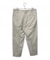 STEVEN ALAN (スティーブンアラン) P/R/PU OX 2PLEATED PANTS ベージュ サイズ:XL：6000円