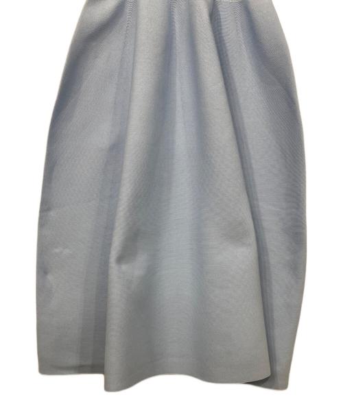 CELFORD（セルフォード）CELFORD (セルフォード) ネックホールガーメントワンピース ブルー サイズ:36の古着・服飾アイテム