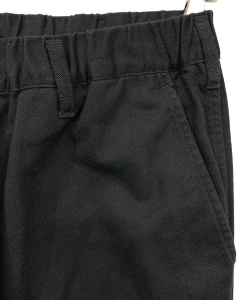 BLACK Scandal Yohji Yamamoto（ブラックスキャンダルヨウジヤマモト）BLACK Scandal Yohji Yamamoto (ブラックスキャンダルヨウジヤマモト) BSカツラギ ウェストゴム紐ワークパンツ ブラック サイズ:2の古着・服飾アイテム