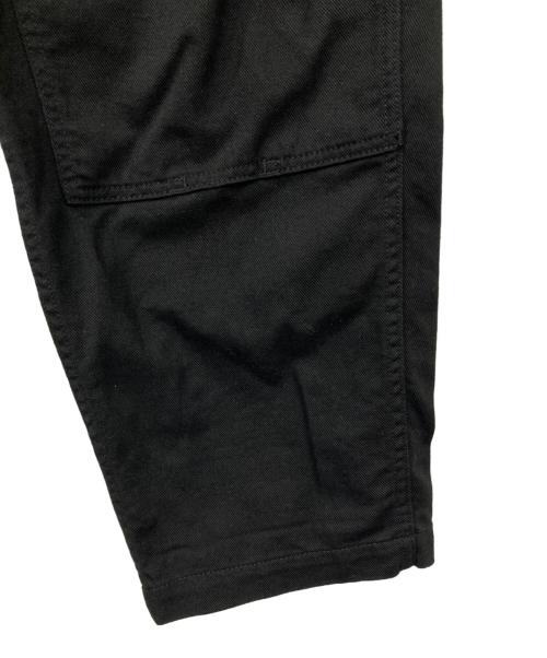 BLACK Scandal Yohji Yamamoto（ブラックスキャンダルヨウジヤマモト）BLACK Scandal Yohji Yamamoto (ブラックスキャンダルヨウジヤマモト) BSカツラギ ウェストゴム紐ワークパンツ ブラック サイズ:2の古着・服飾アイテム