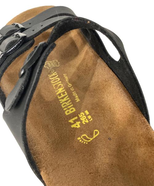 BIRKENSTOCK（ビルケンシュトック）BIRKENSTOCK (ビルケンシュトック) フロリダサンダル ブラック サイズ:26.5の古着・服飾アイテム