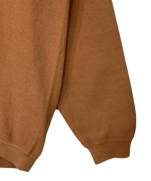 BEAUTY&YOUTH（ビューティーアンドユース）BEAUTY&YOUTH (ビューティーアンドユース) ドロップ ミラノ Vネック カーディガン ブラウン サイズ:XLの古着・服飾アイテム