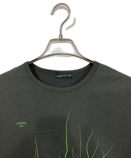 LAD MUSICIAN（ラッドミュージシャン）LAD MUSICIAN (ラッドミュージシャン) ABNORMAL AD RECORDS Tシャツ カーキ サイズ:44の古着・服飾アイテム