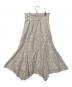 JILL BY JILLSTUART (ジル バイ ジルスチュアート) シャイニーダマスクレース スカート アイボリー サイズ:M：4000円