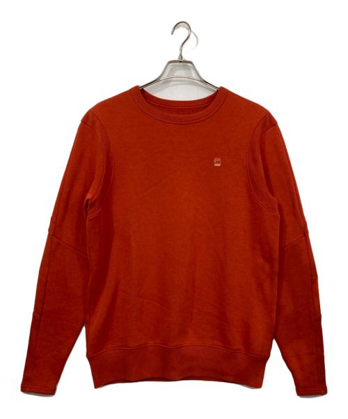 G-STAR RAW（ジースターロゥ）G-STAR RAW (ジースターロゥ) MOTAC-X スウェット オレンジ サイズ:Ｍの古着・服飾アイテム
