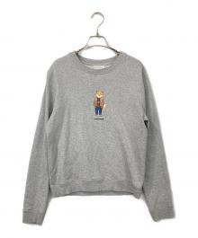 maison kitsune（メゾンキツネ）の古着「DRESSED FOX REGULAR SWEATSHIRT」｜グレー
