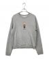 maison kitsune（メゾンキツネ）の古着「DRESSED FOX REGULAR SWEATSHIRT」｜グレー