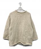 Mcmachan Woolenマクマーンウーレン）の古着「ボトルネックニット」｜ベージュ