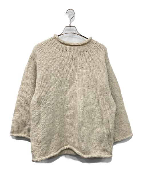 Mcmachan Woolen（マクマーンウーレン）mcmachan woolen (マクマーンウーレン) ボトルネックニット ベージュ サイズ:表記なしの古着・服飾アイテム