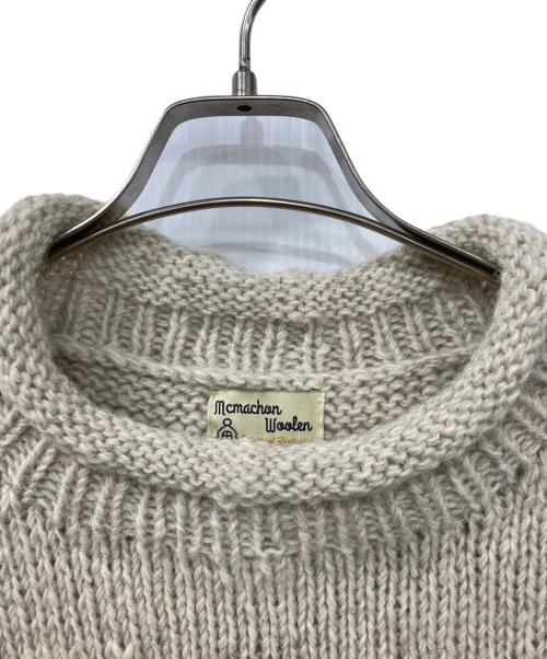 Mcmachan Woolen（マクマーンウーレン）mcmachan woolen (マクマーンウーレン) ボトルネックニット ベージュ サイズ:表記なしの古着・服飾アイテム