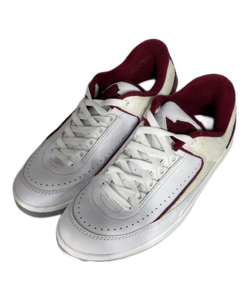 NIKE（ナイキ）NIKE (ナイキ) AIR JORDAN 2 RETRO LOW ホワイト×レッド サイズ:US7の古着・服飾アイテム