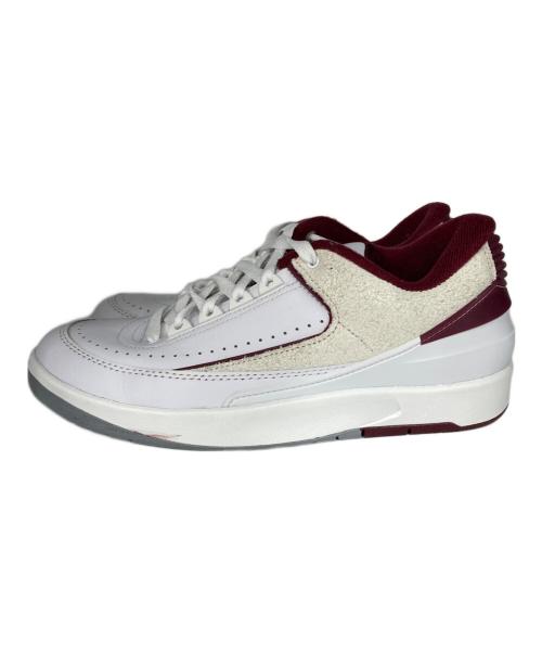 NIKE（ナイキ）NIKE (ナイキ) AIR JORDAN 2 RETRO LOW ホワイト×レッド サイズ:US7の古着・服飾アイテム