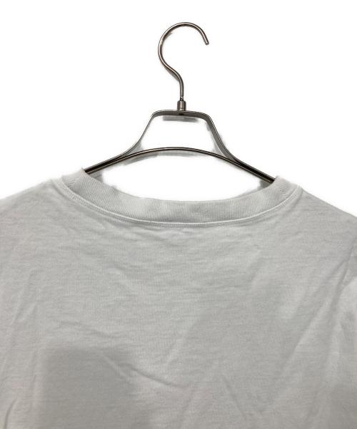 Acne studios（アクネ ストゥディオズ）ACNE STUDIOS (アクネ ストゥディオズ) ロゴプリントTシャツ ホワイト サイズ:Mの古着・服飾アイテム