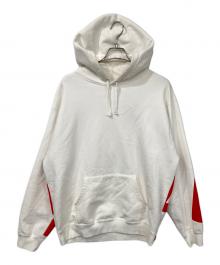 SUPREME（シュプリーム）の古着「21SS big Logo Hooded Sweatshirt」｜ホワイト×レッド
