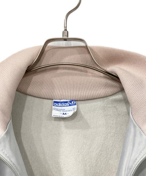 adidas（アディダス）adidas (アディダス) 80’sATPトラックジャケット レッド×グレー サイズ:Ｍの古着・服飾アイテム