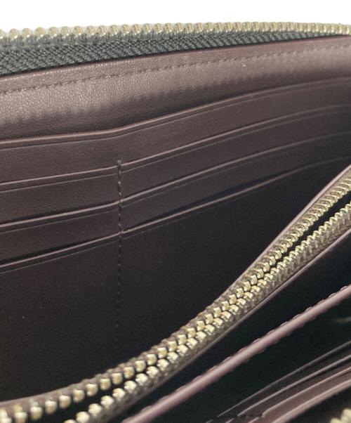COACH（コーチ）COACH (コーチ) ロング ジップ アラウンド ウォレット ブラックの古着・服飾アイテム