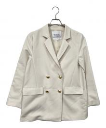 Mystrada（マイストラーダ）の古着「ダブルジャケット」｜アイボリー