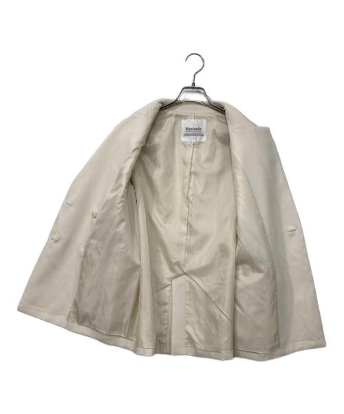 Mystrada（マイストラーダ）Mystrada (マイストラーダ) ダブルジャケット アイボリー サイズ:36の古着・服飾アイテム