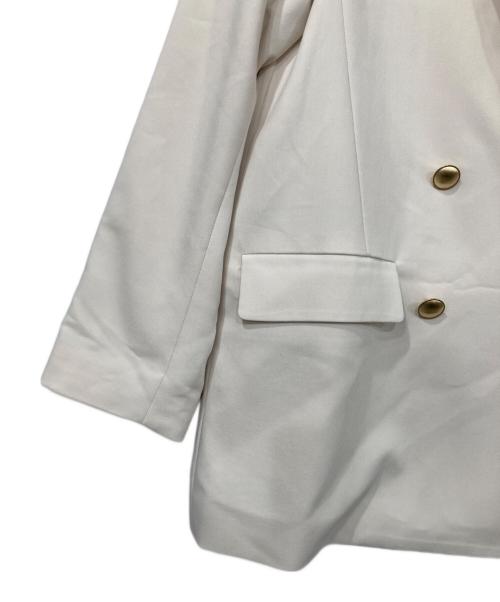 Mystrada（マイストラーダ）Mystrada (マイストラーダ) ダブルジャケット アイボリー サイズ:36の古着・服飾アイテム