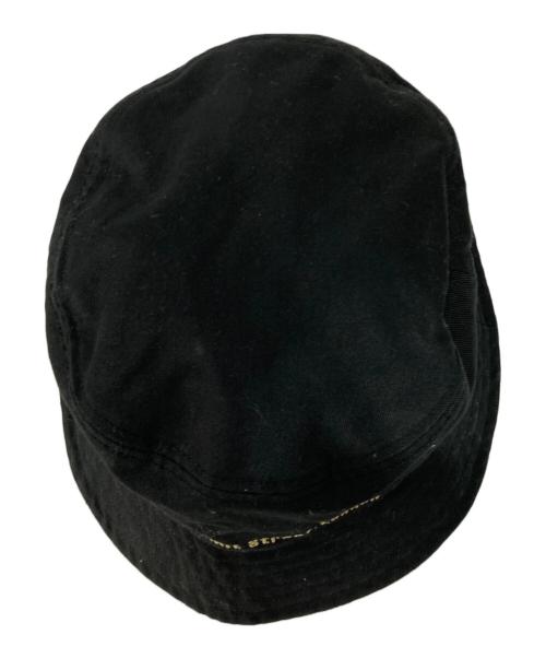 Vivienne Westwood（ヴィヴィアンウエストウッド）Vivienne Westwood (ヴィヴィアンウエストウッド) オーブ刺繍バケットハット ブラック サイズ:M～Sの古着・服飾アイテム
