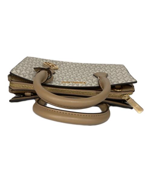 MICHAEL KORS（マイケル・コース）MICHAEL KORS (マイケル・コース) SHEILA センタージップ サッチェル スモール ベージュの古着・服飾アイテム