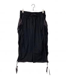 Vivienne Westwood（ヴィヴィアンウエストウッド）の古着「ナイロンクロップドパンツ」｜ブラック