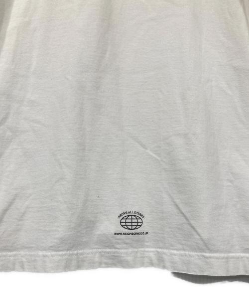 NEIGHBORHOOD（ネイバーフッド）NEIGHBORHOOD (ネイバーフッド) ワンポイント長袖Tシャツ ホワイト サイズ:Lの古着・服飾アイテム