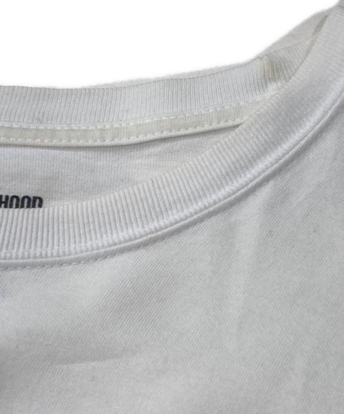 NEIGHBORHOOD（ネイバーフッド）NEIGHBORHOOD (ネイバーフッド) ワンポイント長袖Tシャツ ホワイト サイズ:Lの古着・服飾アイテム