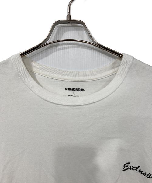 NEIGHBORHOOD（ネイバーフッド）NEIGHBORHOOD (ネイバーフッド) ワンポイントTシャツ ホワイト サイズ:Lの古着・服飾アイテム