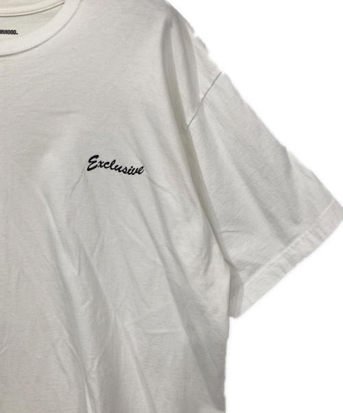 NEIGHBORHOOD（ネイバーフッド）NEIGHBORHOOD (ネイバーフッド) ワンポイントTシャツ ホワイト サイズ:Lの古着・服飾アイテム