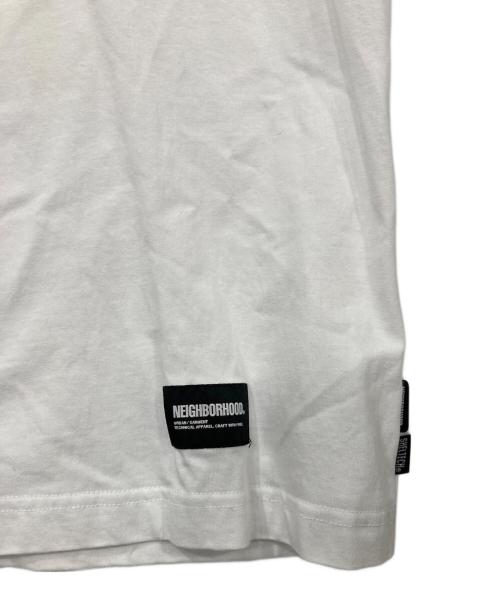 NEIGHBORHOOD（ネイバーフッド）NEIGHBORHOOD (ネイバーフッド) SHELTECH CREWNECK SS ホワイト サイズ:Mの古着・服飾アイテム