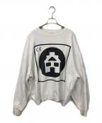 C.Eシーイー）の古着「CIRCLE HOME CREW NECK」｜ホワイト