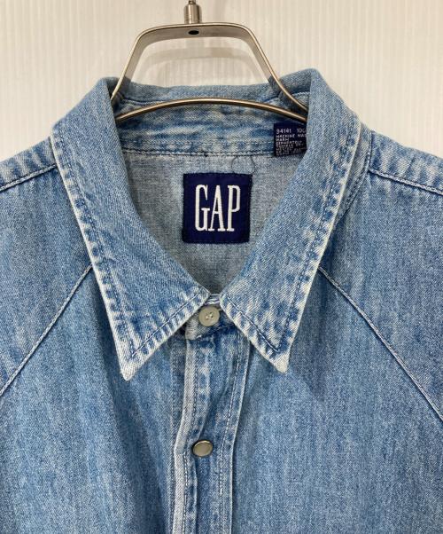GAP（ギャップ）GAP (ギャップ) デニムシャツ インディゴ サイズ:XLの古着・服飾アイテム