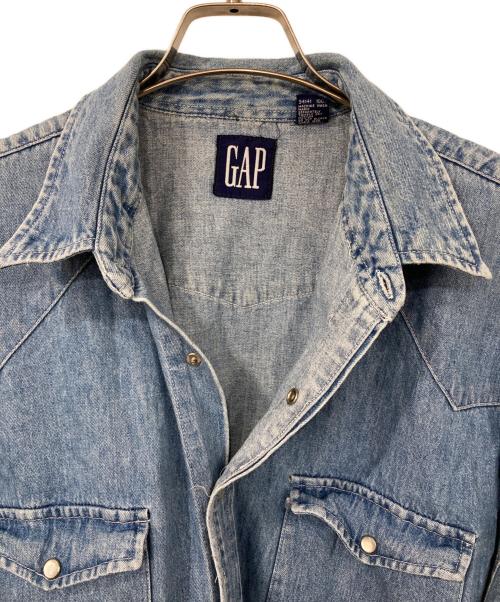 GAP（ギャップ）GAP (ギャップ) デニムシャツ インディゴ サイズ:XLの古着・服飾アイテム