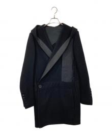 RICK OWENS（リックオウエンス）の古着「Hooded Coat」｜ブラック