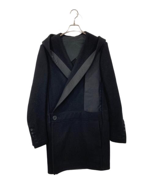 RICK OWENS（リックオウエンス）RICK OWENS (リックオウエンス) Hooded Coat ブラック サイズ:46の古着・服飾アイテム