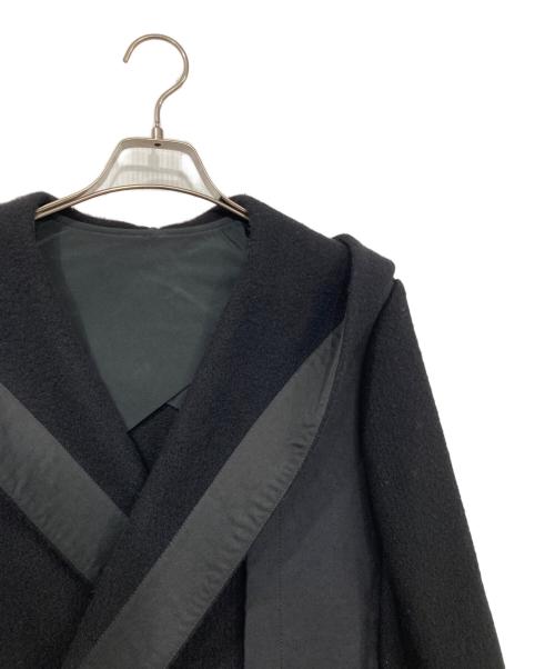 RICK OWENS（リックオウエンス）RICK OWENS (リックオウエンス) Hooded Coat ブラック サイズ:46の古着・服飾アイテム