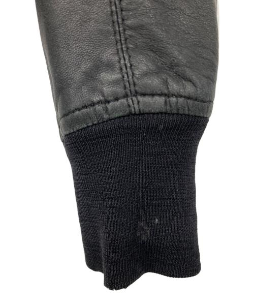 RICK OWENS（リックオウエンス）RICK OWENS (リックオウエンス) ラムレザーライダースジャケット ブラック サイズ:XSの古着・服飾アイテム