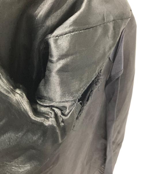 RICK OWENS（リックオウエンス）RICK OWENS (リックオウエンス) ラムレザーライダースジャケット ブラック サイズ:XSの古着・服飾アイテム
