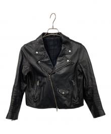 DOMENICO+SAVIO（ドメニコアンドサビオ）の古着「ゴートスキンジャケット」｜ブラック