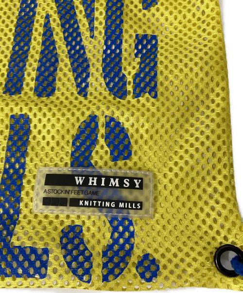 WHIMSY（ウィムジー）WHIMSY (ウィムジー) メッシュナップサック イエローの古着・服飾アイテム