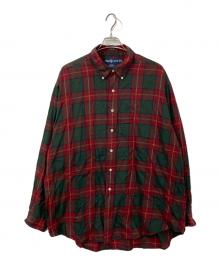 RALPH LAUREN（ラルフローレン）の古着「BLAKEチェックBDシャツ」｜レッド