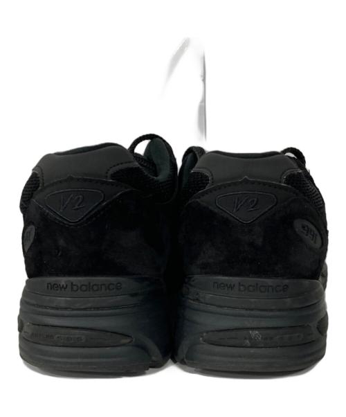 NEW BALANCE（ニューバランス）NEW BALANCE (ニューバランス) 991ローカットスニーカー トリプルブラック サイズ:USA 8 1/2の古着・服飾アイテム