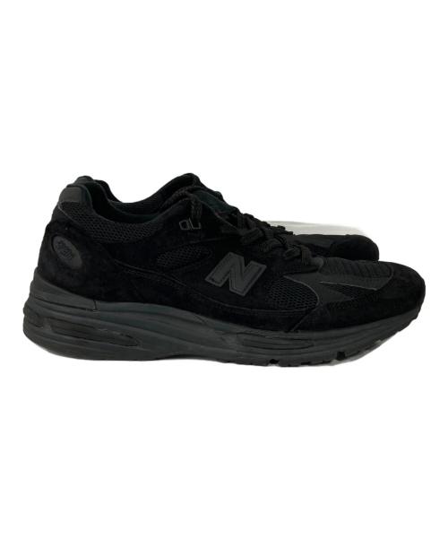 NEW BALANCE（ニューバランス）NEW BALANCE (ニューバランス) 991ローカットスニーカー トリプルブラック サイズ:USA 8 1/2の古着・服飾アイテム