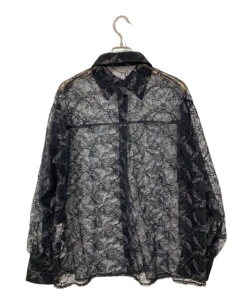 HARE（ハレ）HARE (ハレ) レースシャツ ブラック サイズ:Fの古着・服飾アイテム