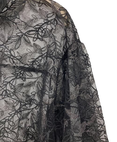 HARE（ハレ）HARE (ハレ) レースシャツ ブラック サイズ:Fの古着・服飾アイテム